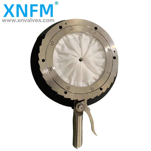 नमूना उपलब्ध पूर्ण पोर्ट न्यूमेटिक आईरिस वाल्व मैनुअल पावर ऊर्ध्वाधर गुरुत्वाकर्षण प्रवाह xingneng विज्ञापन मॉडल 300 मिमी पोर्ट ओडाम फ्लैंज - Product Image 5