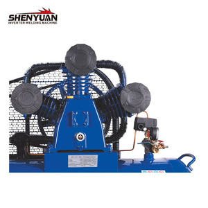Réservoir du fournisseur 10hp 500L d'usine avec le compresseur d'air de piston de compression de courroie de roue Italie - Product Image 2