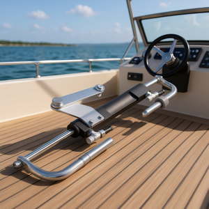 Hydraulic Outboard Steering <b>Kit</b> Helm Pump Cylinder System Marine for Boat <b>Engines</b> <b>Model</b> D0100HRXUIP Part - Product Image 2