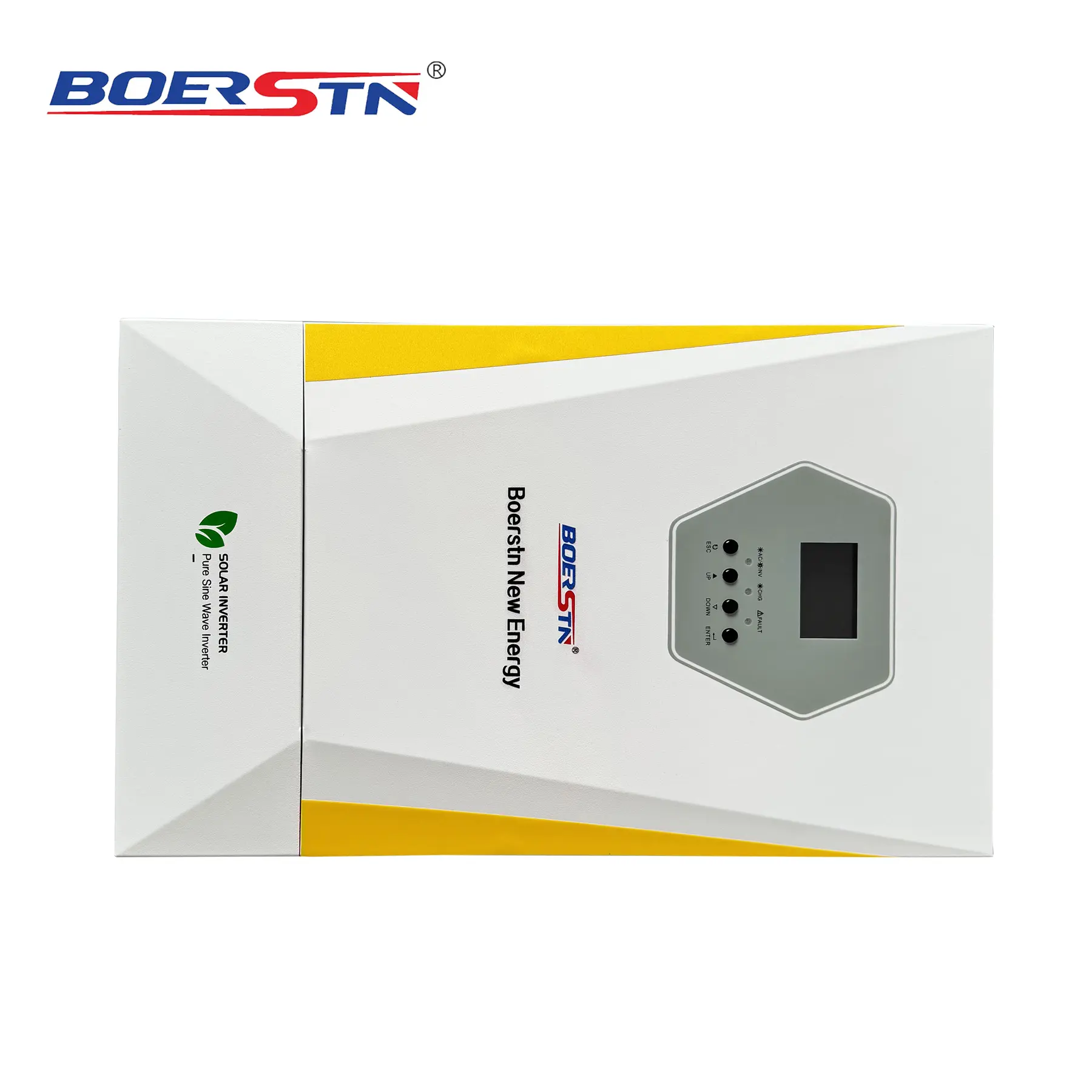 Inverter tenaga surya hibrida, 5kW 48v daya 5kVA off grid 12v dengan pengontrol pengisian daya Mppt bawaan 3000w