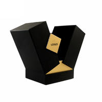 Fabrication Boîte de parfum de luxe recyclable en carton à double porte, logo personnalisé, pour parfum, bougie, vin, emballage cosmétique en verre