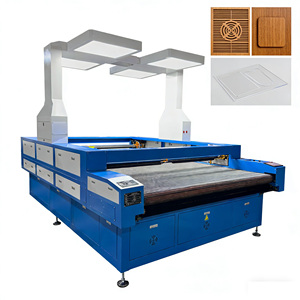Automatic Panoramic Vision CO2 Laser Cutter Machine Dual Head for Textile & Garment Industry - Product Image 1