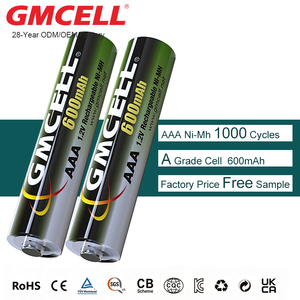 Baterías Recargables de Iones de Litio AAA de 1.5V al por Mayor, Baterías Cilíndricas de Iones de Litio USB, 1000 Ciclos, Batería de Ni-Mh de 1.2V para Juguetes - Product Image 4