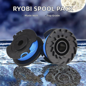 Bobines de rechange pour coupe-bordures à fil 0,065 po, alimentation automatique, sans fil, 10 bobines pour Ryobi One Industrial Electric - Product Image 2