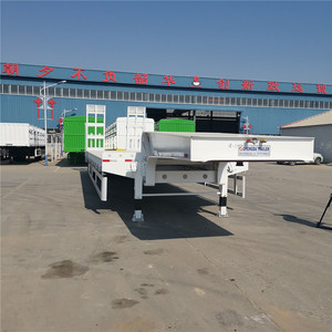 Nuevo Remolque de Plataforma Baja de 2, 3 y 4 Ejes para Transporte de Maquinaria y Productos, Remolque de Plataforma Baja a Precio Económico en Venta - Product Image 6