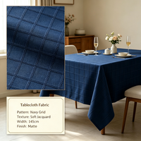 Tissu Jacquard Tissé 100% Polyester Anti-Taches Largeur 98 Pouces pour Tapisserie, Restauration et Textile de Maison – Approvisionnement Direct Usine