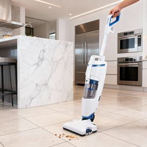 Moteur haute efficacité <span class=keywords><strong>1600W</strong></span> 2-en-1 nettoyeur de tapis sec et humide vadrouille à vapeur verticale nettoyage en profondeur pour les ménages Source d'alimentation électrique - Product Image 2