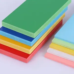 Placa de espuma de PVC para publicidade externa com textura leve e espessura personalizada com impressão UV