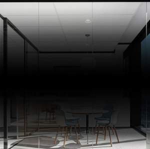 Nhà cửa sổ văn phòng cách nhiệt trắng hai chiều bông tuyết Gradient mô hình kiến trúc PVC trang trí phim - Product Image 6