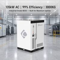 Akıllı 261kWh 135kW C&I BESS Kabini Sıvı Soğutmalı %99 Verimlilik 8000 Döngü Fabrika Deposu Zirve Güç Azaltma için