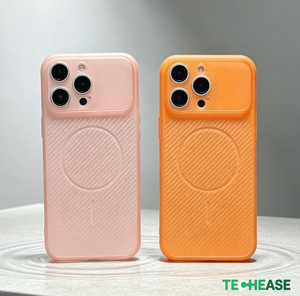 <span class=keywords><strong>Coque</strong></span> de téléphone en TPU à texture fibre de carbone transparente pour <span class=keywords><strong>iPhone</strong></span> 17 Pro Max, 17 Air, 16 Pro Max, 15, compatible avec la charge magnétique sans fil - Product Image 2