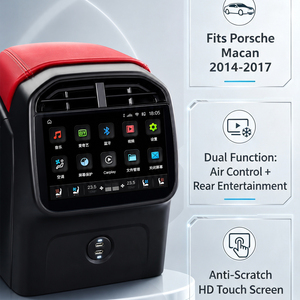 NaviHua รุ่นใหม่สำหรับ Porsche Macan ปี 2014-2017 ระบบความบันเทิงเบาะหลังแบบมัลติมีเดีย จอ LCD ระบบปรับอากาศด้านหลัง - Product Image 3
