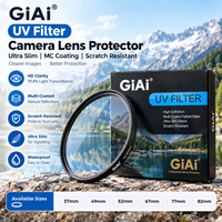 Filtre UV MC ultra-fin GIAI pour objectif d'appareil photo reflex numérique, protection anti-rayures, 37 mm, 49 mm, 52 mm, 67 mm, 77 mm, 82 mm