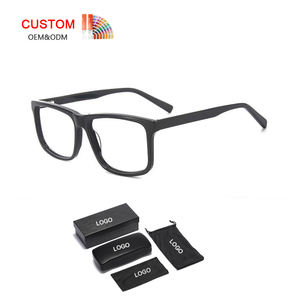 Fabricante Coreano de Gafas de Acetato Montura de Lentes Retro Unisex Marcos de Acetato Premium - Product Image 4