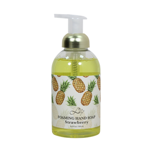 Jabón Líquido Espumoso <span class=keywords><strong>para</strong></span> <span class=keywords><strong>Manos</strong></span> con Aromas de Piña, Sandía y Pera Dulce - Limpieza y Humectación Ecológica Lily Bath (Práctico) - Product Image 2