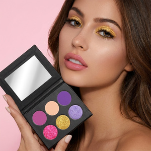 Großhandel Vegane Lidschatten-Palette DIY Augenschatten-Make-up-Palette Private Label Make-up Wasserfeste Lidschatten-Palette - Product Image 1