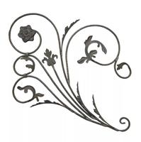 Balustrade décorative en fer forgé, 10 pièces, accessoire pour balustrade de fenêtre ou de clôture