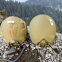 Casque tactique camouflage PE très vendu, réglable, léger, ergonomique, ventilé, durable, garantie 5 ans, protection 7,62 mm