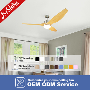 1stshine Ventilador de techo Venta caliente ABS Plastic Blade Energy Control remoto Regulable Ventilador de techo Luz - Product Image 4