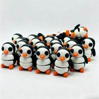 Promo Cadeau de poche, Sachet mystère d'animaux imprimés en 3D de taille poche, Jouet de bureau articulé et mignon pour adolescents