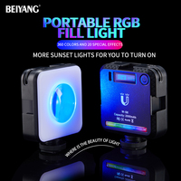 2024 nouvelle caméra LED RVB W-S6 Offre Spéciale photographie couleur lumière de remplissage dimmable mini lumière vidéo en direct