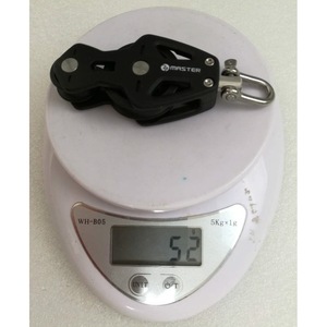 BP-3519F <b>Single</b>/Rotating/Extended 35mm Wheel Diameter 8mm Wire Diameter Yacht/Sailboat Roller Marine Hardware - Product Image 3