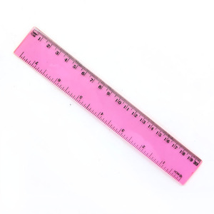 Juego de 4 Reglas Transparentes de Plástico de 20 cm, Regla Recta, Herramienta de Medición, para Material Escolar Infantil - Product Image 5