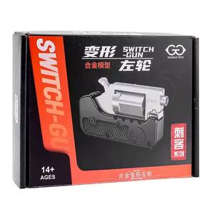 2025 New Alloy Folding Revolver Soft Bullet Firing para <span class=keywords><strong>Toy</strong></span> <span class=keywords><strong>Gun</strong></span> com Recursos de Segurança para o Exterior Jogar e Atirar Jogo - Product Image 5