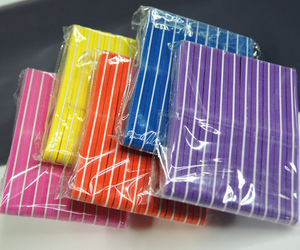 Miễn Phí Vận Chuyển Bán Buôn Double Side Dùng Một Lần Nail <span class=keywords><strong>Buffer</strong></span> Nail Art Half Moon Nhà Sản Xuất Miếng Bọt Biển Làm Móng Tay Nail File 100/180 - Product Image 5