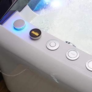 Bagno di lusso cascata SPA vasca da bagno idromassaggio idromassaggio con luce colorata per 1 persona - Product Image 4