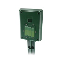 Répulsif solaire de taupes à ultrasons pour animaux, répulsif solaire étanche pour pelouse et jardin
