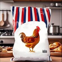 Bolsa de PE de pavo asado de aves congeladas de calidad alimentaria Bolsa de pollo entero congelado