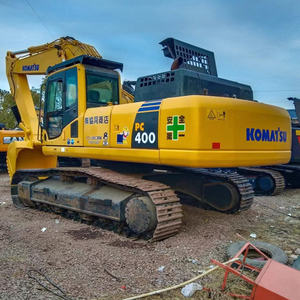 Excavatrice Komatsu PC400-8 d'occasion du Japon, 40 tonnes, pour le creusement de fondations, avec pompe et boîte de vitesses, à vendre - Product Image 3