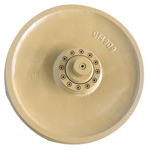 D6H voorste loopwiel voor onderwagenonderdelen 50Mn/40MnB materiaal HRC50-56 oppervlaktehardheid CR4616 134-3952 - Product Image 1