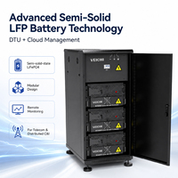 Sistema de Almacenamiento de Energía Industrial VEICHI 48V 32kWh 48kWh, Batería de Almacenamiento de Energía Industrial LiFePO4 Semisólida