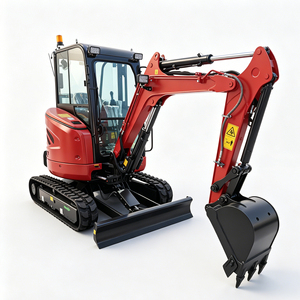 2.7T <b>Mini</b> Excavator with Excavator Mounted <b>Drilling</b> - Compact Crawler Small Digger Hydraulic Excavator - Product Image 5