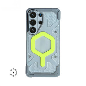 <span class=keywords><strong>Funda</strong></span> Protectora de Lujo para Teléfono S26 <span class=keywords><strong>Ultra</strong></span>, Resistente a Impactos, de Acrílico, con Patrón Hexagonal, Magnética y Robusta - Product Image 1