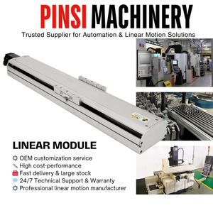 Modul <span class=keywords><strong>Linear</strong></span> Penggerak Sekrup Bola Semi-Tertutup Presisi Tinggi Beban 150kg Meja Geser Robot Sumbu Tunggal Aktuator <span class=keywords><strong>Linear</strong></span> - Product Image 5