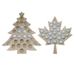 Exhibidores de Pelotas de Golf Creativos con Forma de Árbol de Navidad, de Madera, para Montar en la Pared, Soporte para Exhibición de Pelotas de Golf - Product Image 2