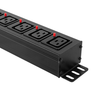 Conditionneur de qualité d'alimentation unifié robuste 1,5U, disjoncteur à air monté en rack, protection contre la foudre, PDU pour armoire de serveur