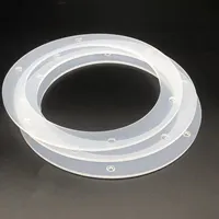 Borracha de silicone vedação lisa proteção ambiental, borracha de silicone resistente a alta temperatura redonda em forma de o junta