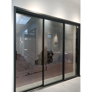 Nouveau produit tendance à <span class=keywords><strong>prix</strong></span> abordable : Portes coulissantes de salle de bain modernes en verre double vitrage, résistantes au vent, pour chambre à coucher. - Product Image 6