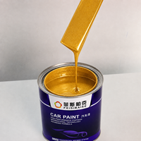 Peinture automobile professionnelle 1K nacrée pour centre de réparation automobile – Couleur longue durée et brillante pour travaux de retouche automobile