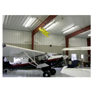 Construcción prefabricada del Hangar del toldo del avión de la estructura de acero para las fotos de la venta