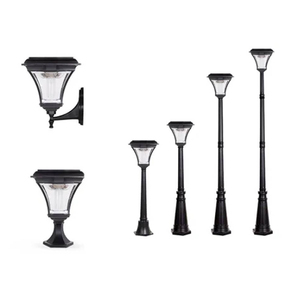 Mejor venta decorativos <span class=keywords><strong>ornamentales</strong></span> <span class=keywords><strong>de</strong></span> hierro <span class=keywords><strong>fundido</strong></span> <span class=keywords><strong>de</strong></span> la lámpara al aire libre polos - Product Image 3