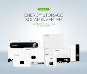 อินเวอร์เตอร์พลังงานแสงอาทิตย์แบบไฮบริด Growatt สำหรับระบบออนกริด 100KW 110KW 120KW 125KW 150KW ระบบสามเฟส ประสิทธิภาพ 99.9% MPPT - Product Image 4