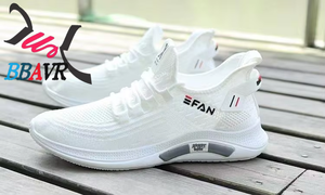 YONGGE 2023 Zapatos Deportivos para Hombre, Populares, de Malla Transpirable, Blancos, con Amortiguación, para Verano - Product Image 6