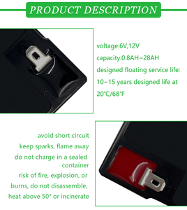 แบตเตอรี่เกาหลีความจุสูง UPS เจลโซลาร์ 12v 7 12ah 65 100 150 200ah แบตเตอรี่ตะกั่วกรดแบบปิดผนึก 12v 7ah - Product Image 4