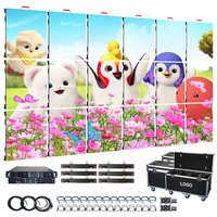 Mur vidéo LED 3D à vision directe personnalisé à prix avantageux, grand écran publicitaire LED HD pour grands centres commerciaux