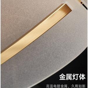 Lampe à pétales minimaliste moderne, lumière créative pour chambre de princesse, style luxueux et tendance pour jeunes filles, luminaires suspendus modernes pour salon - Product Image 2